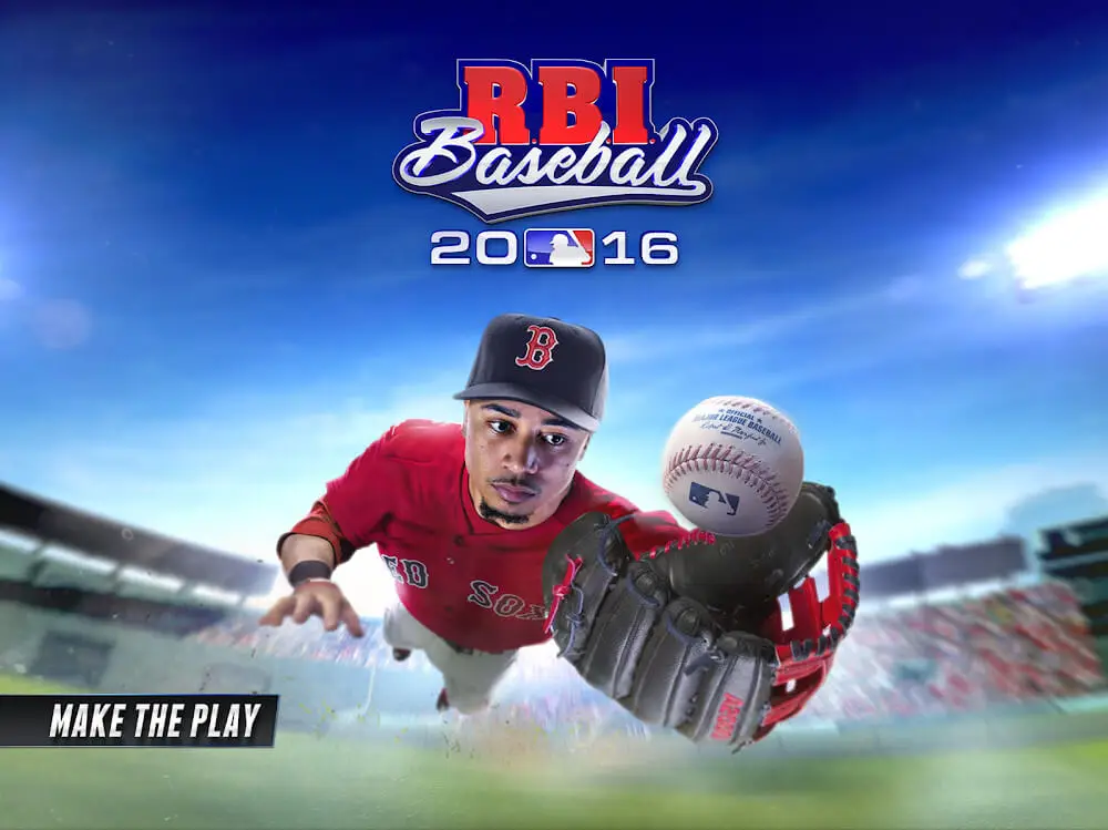 Screenshot of the R.B.I. Baseball 16 game