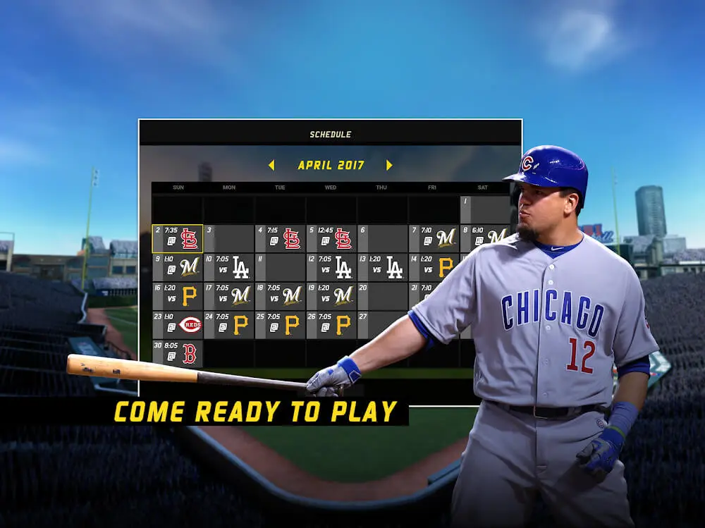 Screenshot of the R.B.I. Baseball 17 game