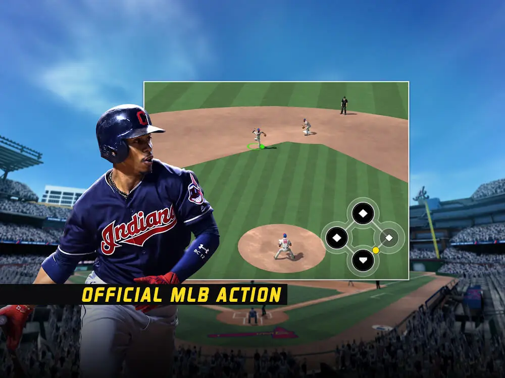 Screenshot of the R.B.I. Baseball 17 game