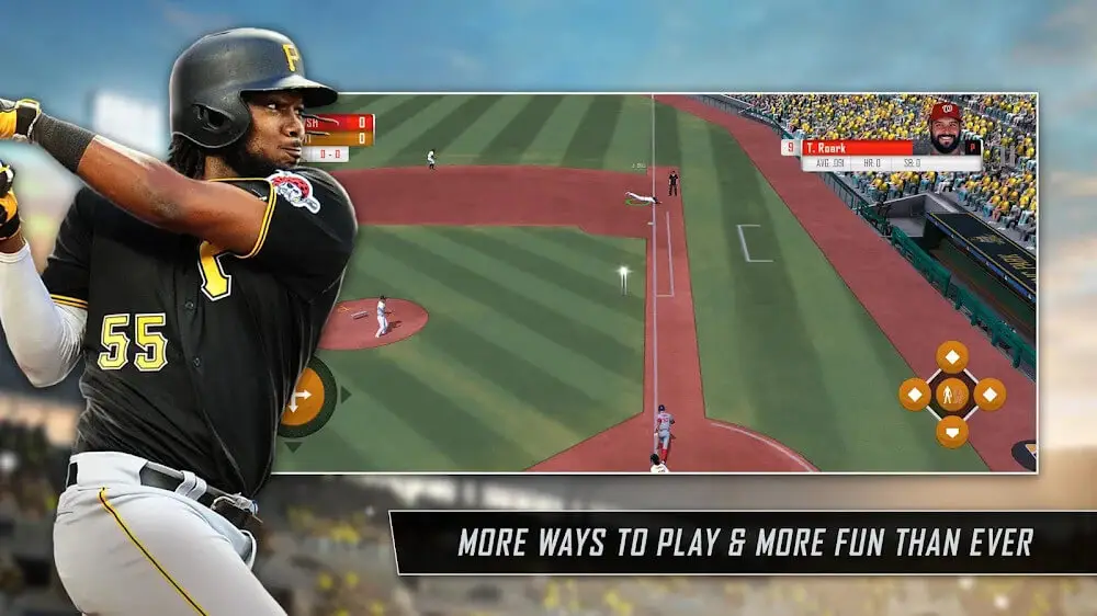 Screenshot of the R.B.I. Baseball 18 game