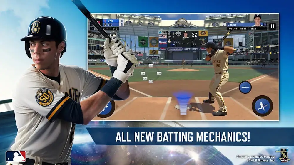 Screenshot of the R.B.I. Baseball 20 game