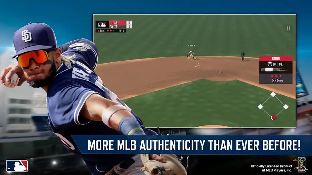 Screenshot of the R.B.I. Baseball 20 game