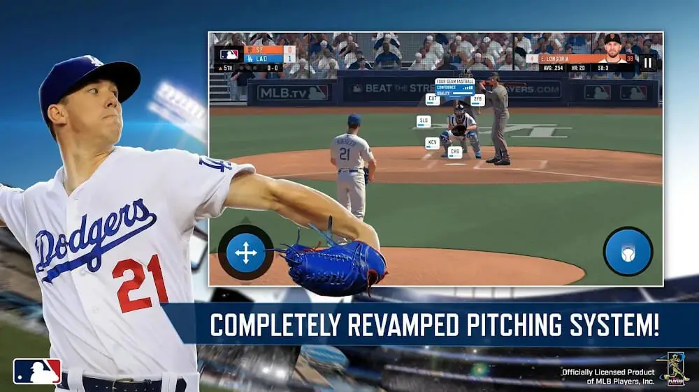 Screenshot of the R.B.I. Baseball 20 game