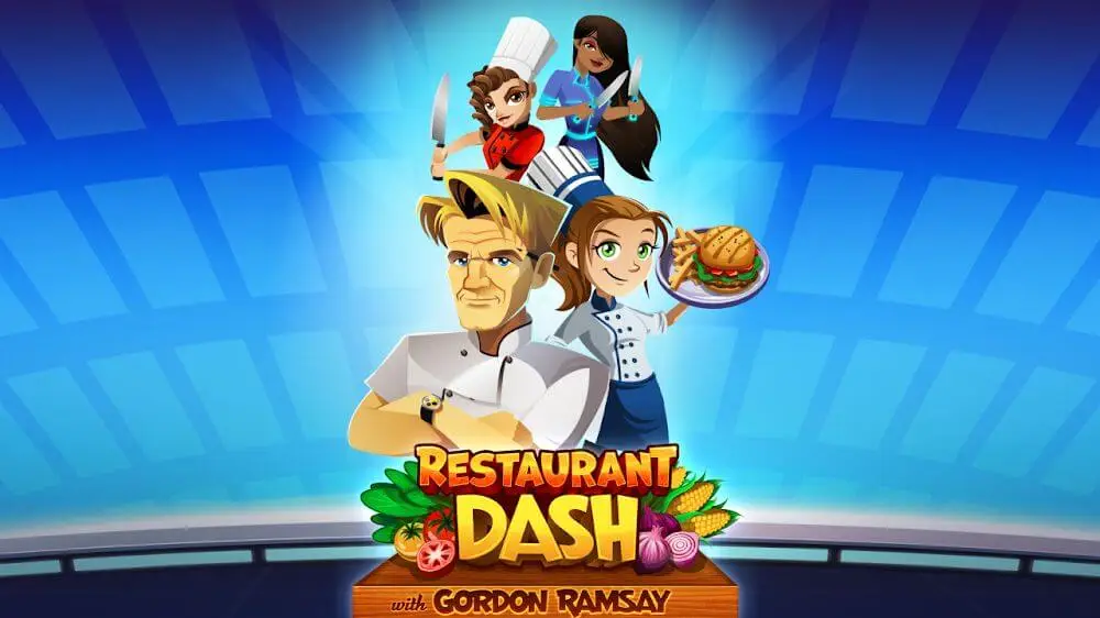 Screenshot of the RESTAURANT DASH game