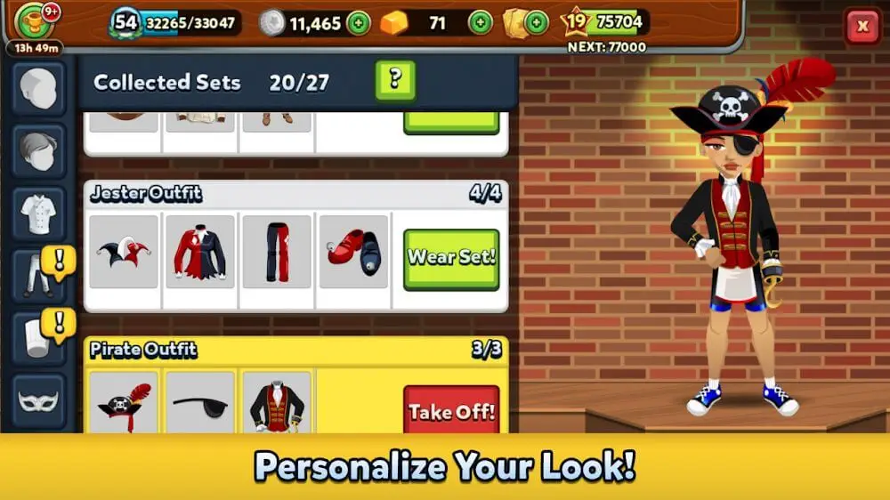 Screenshot of the RESTAURANT DASH game