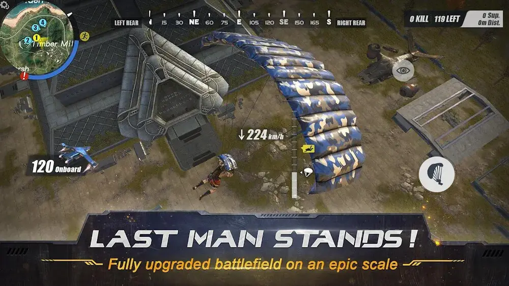 Screenshot of the RULES OF SURVIVAL game