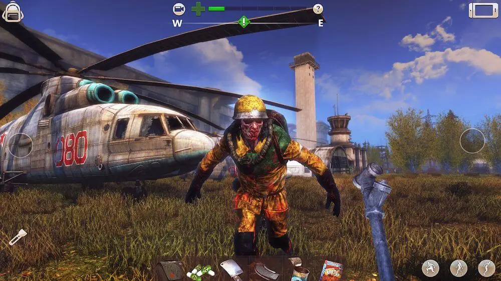 Screenshot of the Radiation City game