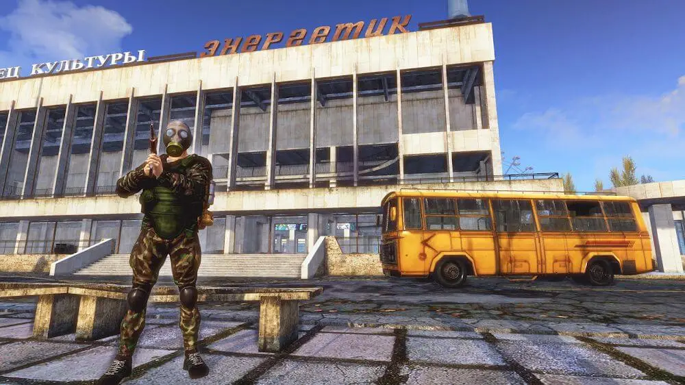 Screenshot of the Radiation City game