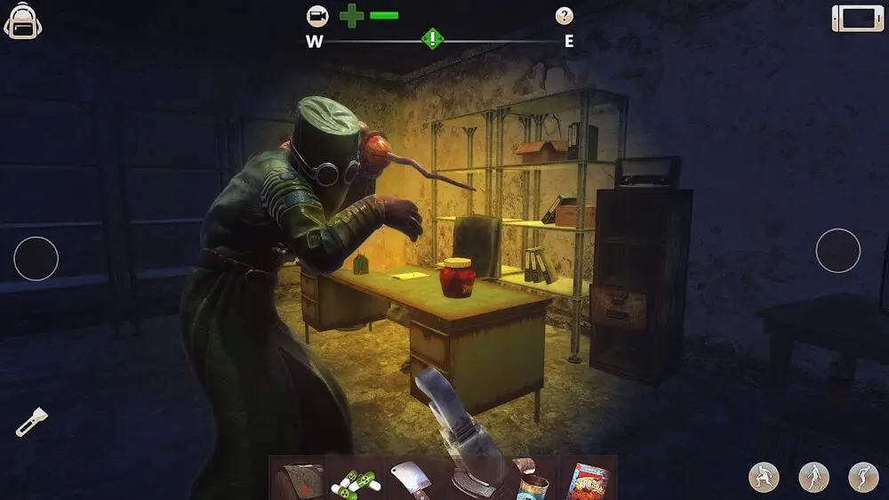 Screenshot of the Radiation City game