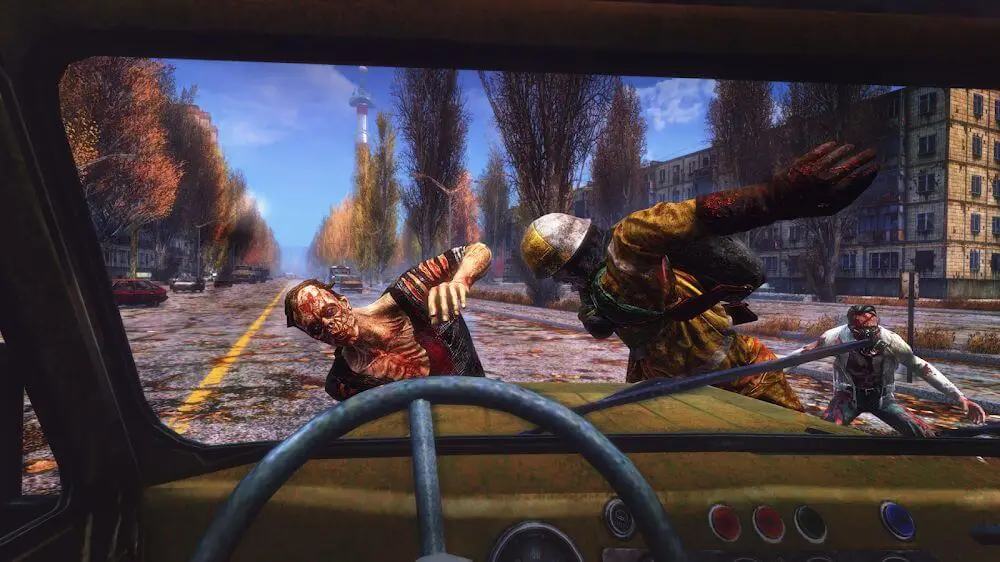 Screenshot of the Radiation City game
