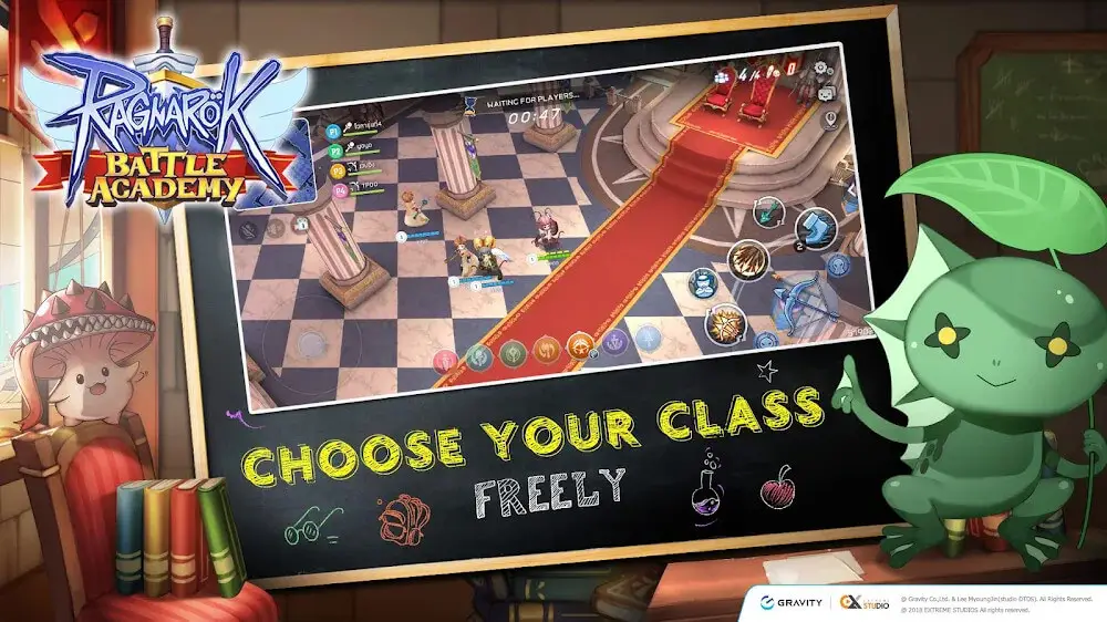 Screenshot of the Ragnarok: Battle Academy game