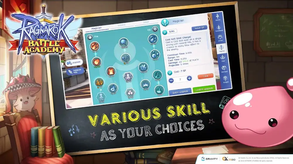 Screenshot of the Ragnarok: Battle Academy game