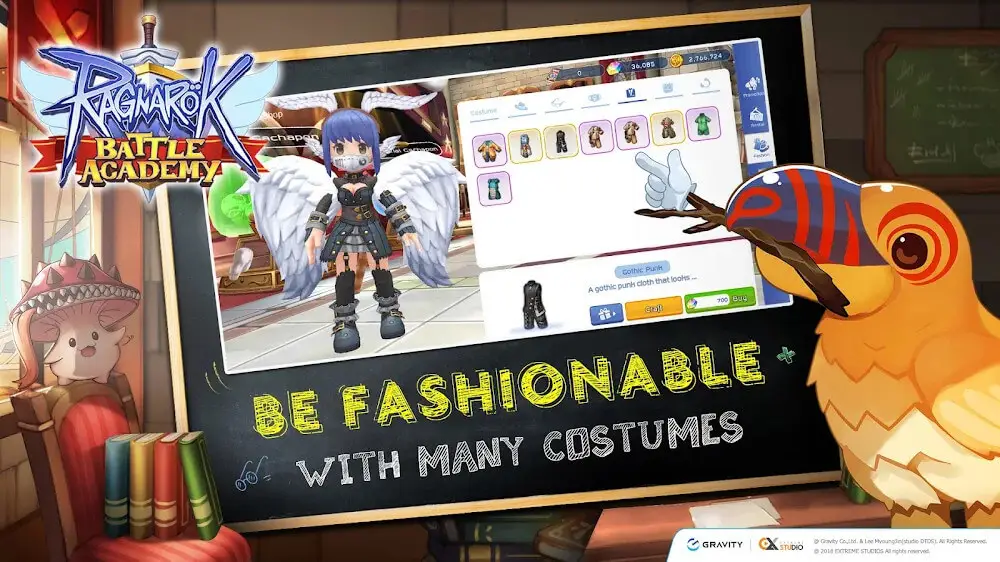 Screenshot of the Ragnarok: Battle Academy game