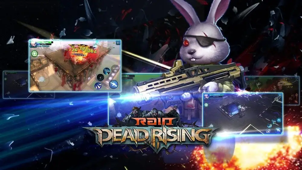 Screenshot of the Raid: Dead Rising game