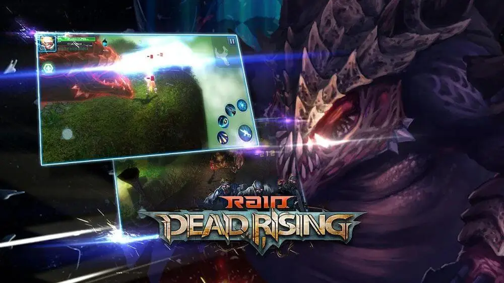 Screenshot of the Raid: Dead Rising game