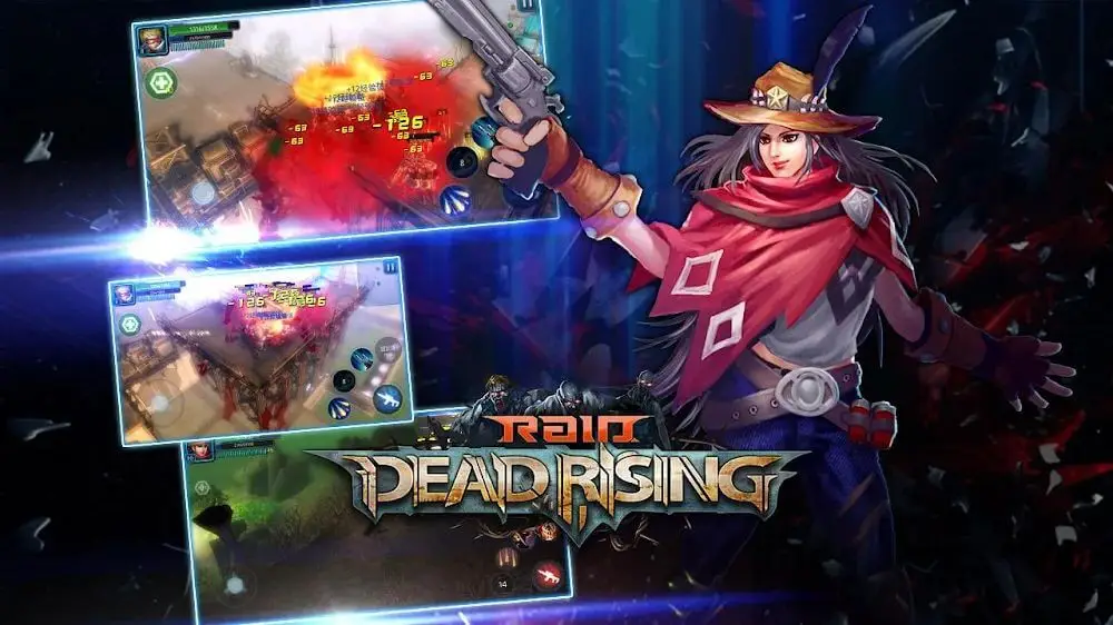 Screenshot of the Raid: Dead Rising game