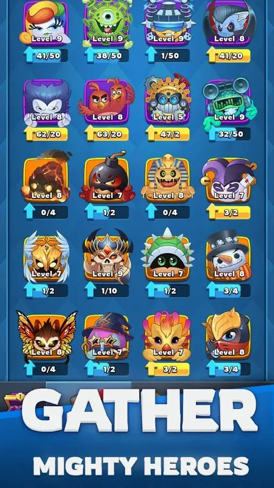 Screenshot of the Random Hero app