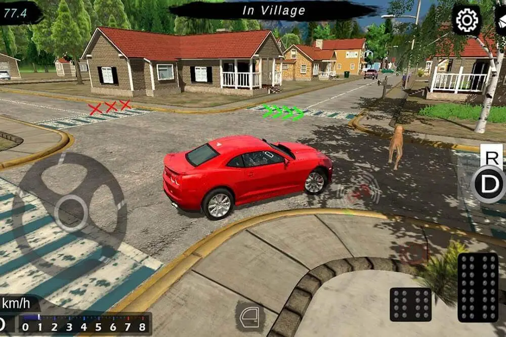 Screenshot of the Real Car Parking 3D game