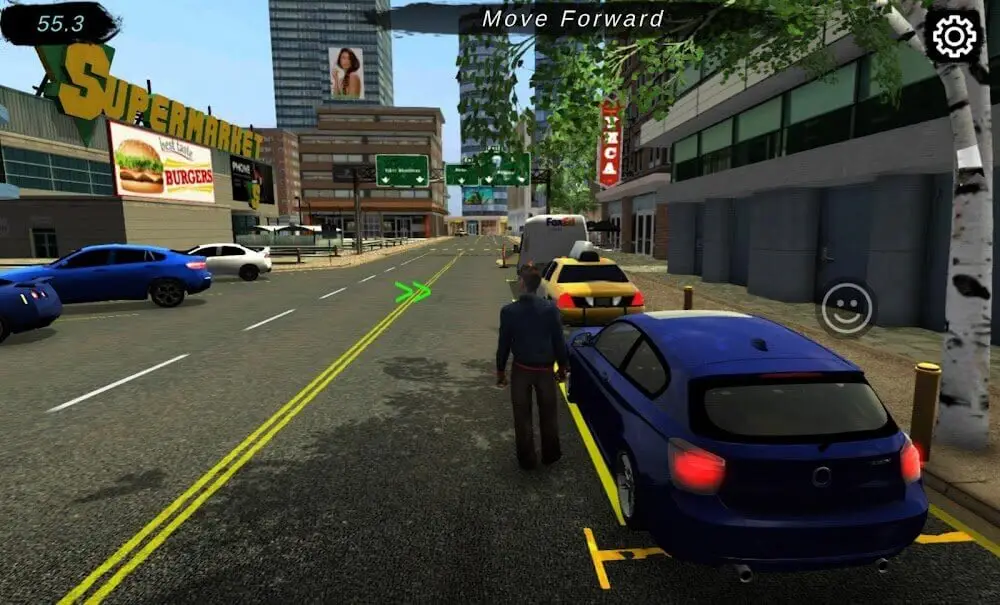 Screenshot of the Real Car Parking 3D game