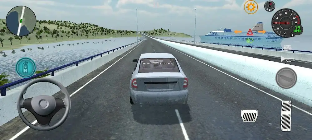 Screenshot of the Real Indian Cars Simulator 3D game