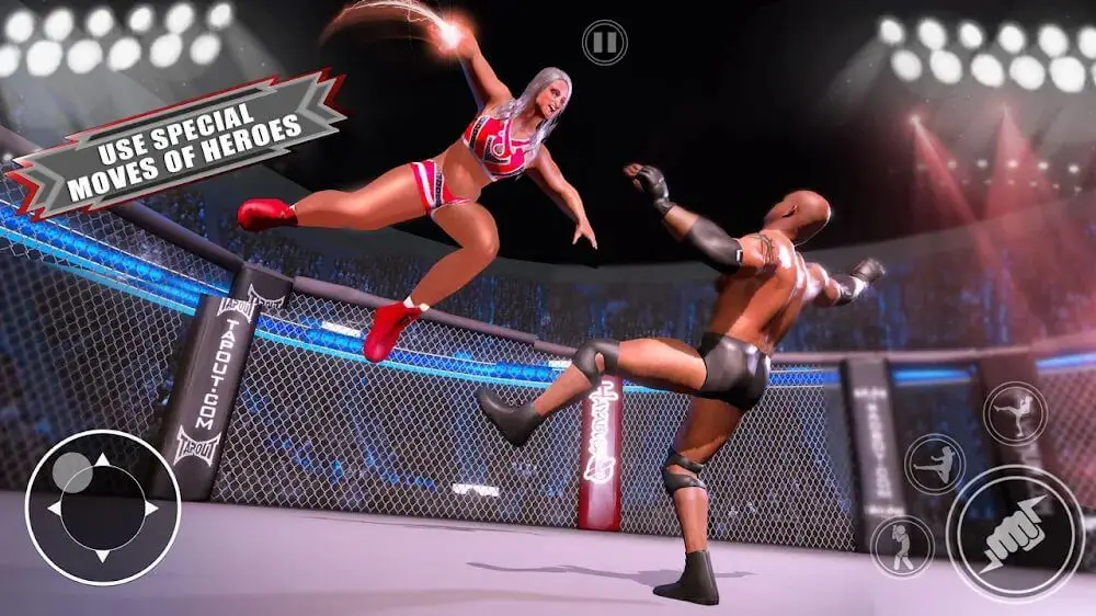 Screenshot of the Real Wrestling Game 3D game