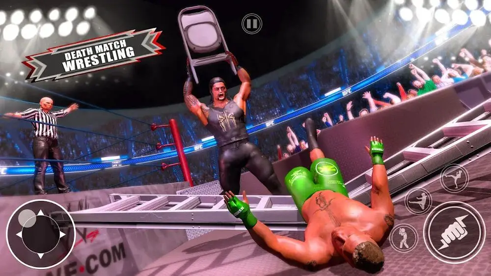 Screenshot of the Real Wrestling Game 3D game