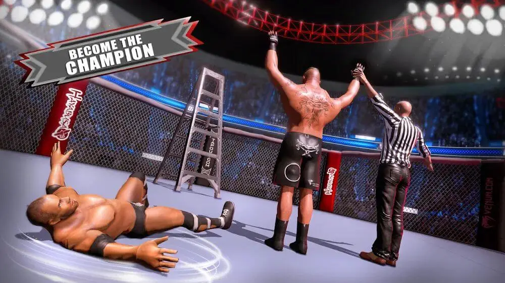 Screenshot of the Real Wrestling Game 3D game