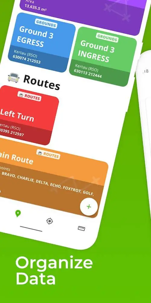 Screenshot of the Recce - Planning & Orienting app