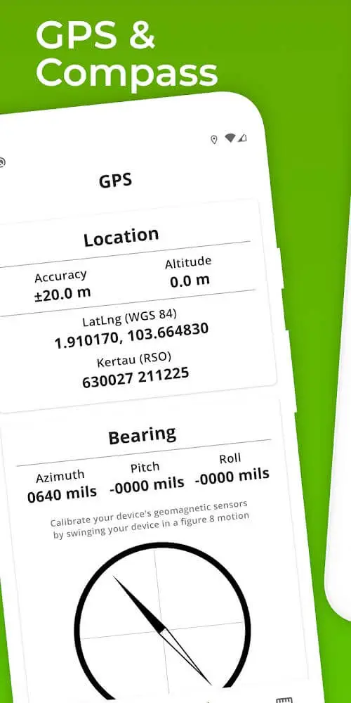 Screenshot of the Recce - Planning & Orienting app