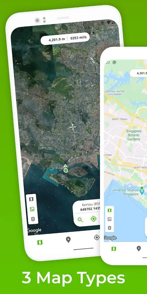 Screenshot of the Recce - Planning & Orienting app