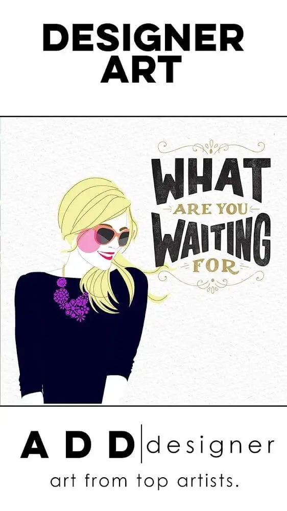 Screenshot of the Rhonna Designs app