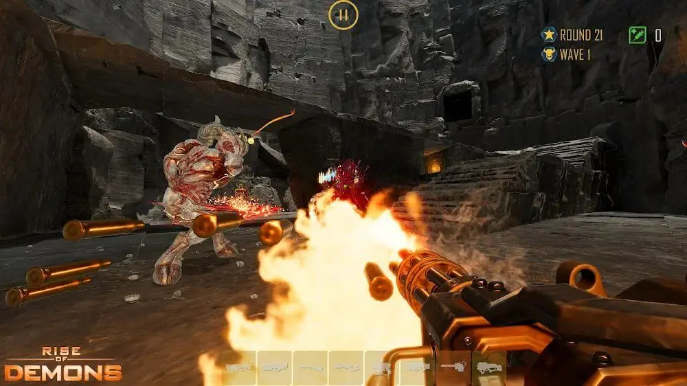 Screenshot of the Rise Of Demons game