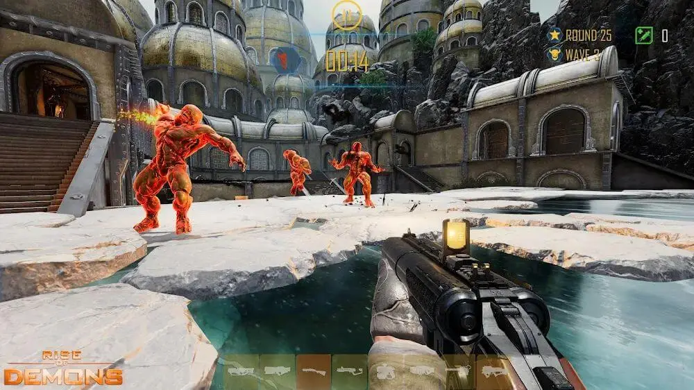 Screenshot of the Rise Of Demons game