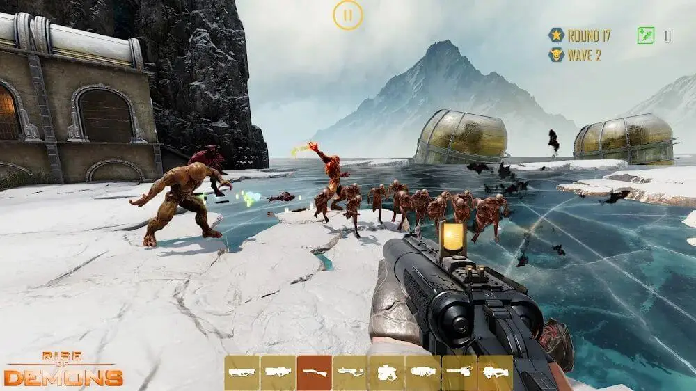 Screenshot of the Rise Of Demons game