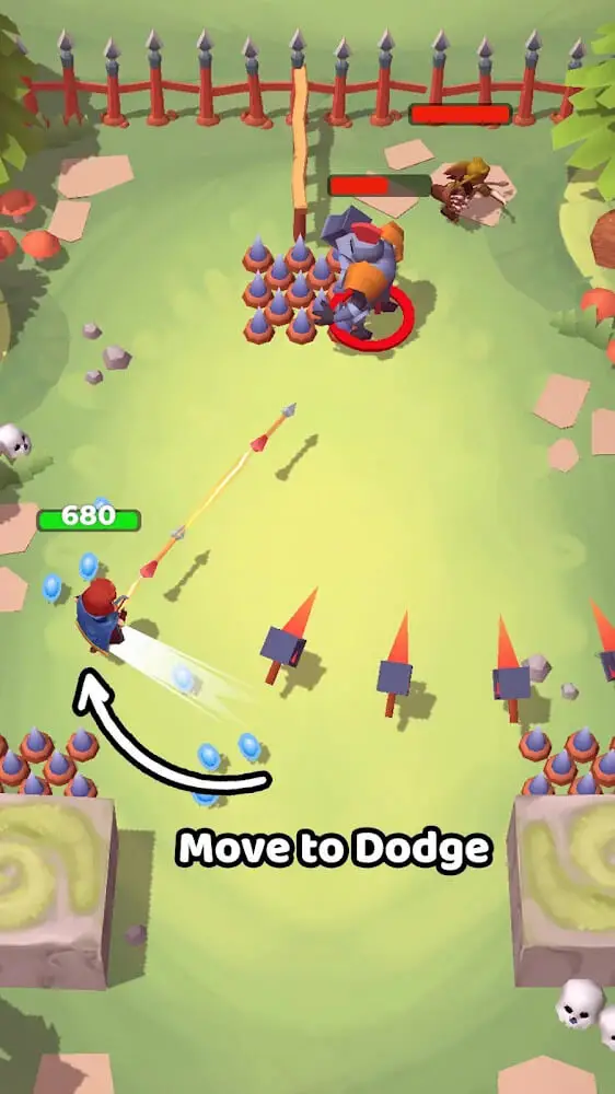 Screenshot of the Rogue Land app