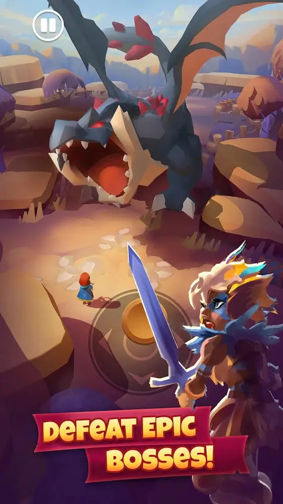 Screenshot of the Rogue Land app