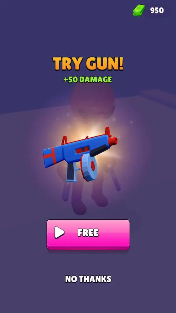 Screenshot of the Run n Gun - AIM Shooting app