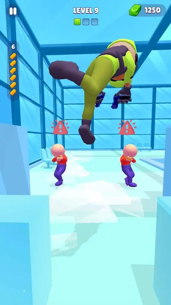 Screenshot of the Run n Gun - AIM Shooting app
