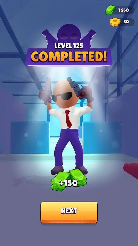 Screenshot of the Run n Gun - AIM Shooting app