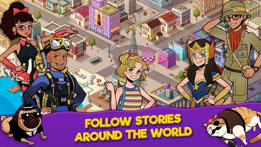 Screenshot of the Runway Story game