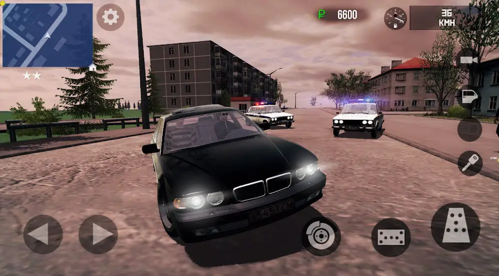 Screenshot of the Russian Driver game