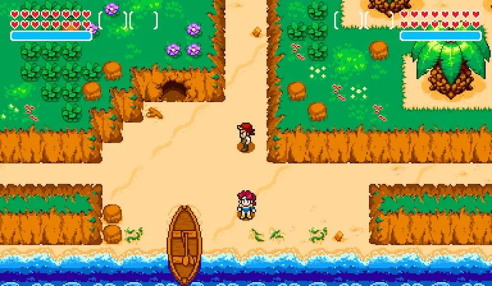 Screenshot of the Rusty Sword: Vanguard Island game