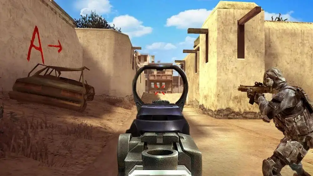 Screenshot of the SWAT Counter Terrorist Shooter game