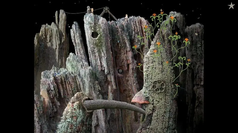 Screenshot of the Samorost 1 game