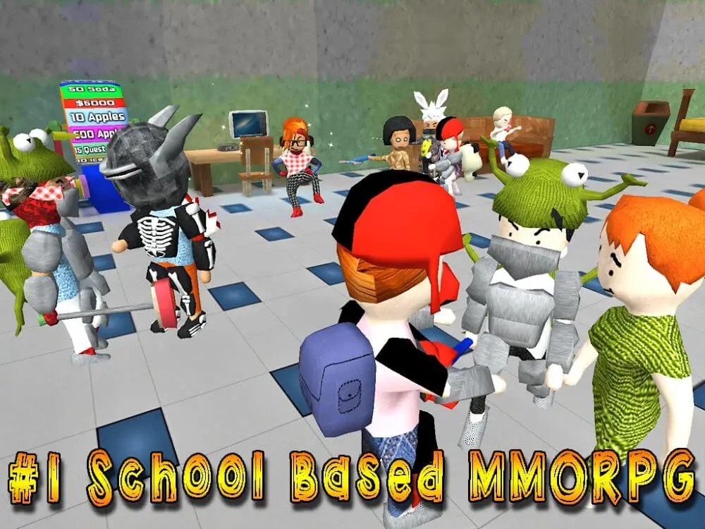 Screenshot of the School of Chaos Online MMORPG game