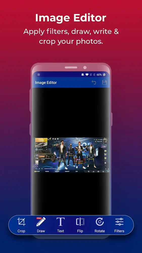 Screenshot of the Screen Recorder app