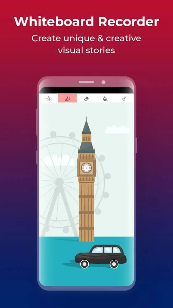 Screenshot of the Screen Recorder app