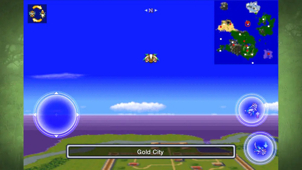 Screenshot of the Secret of Mana game