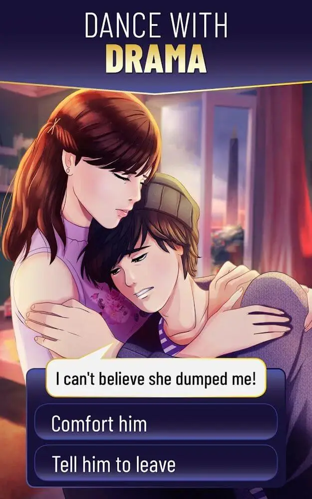 Screenshot of the Seduction Stories app