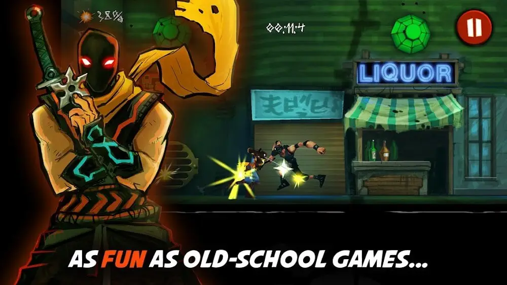 Screenshot of the Shadow Blade Zero game